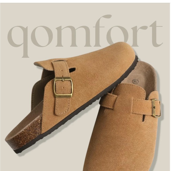 quomfort Shoes - NWT Women’s or Men’s quomfort brand suede clogs. Women’s size 10/Men’s size 8